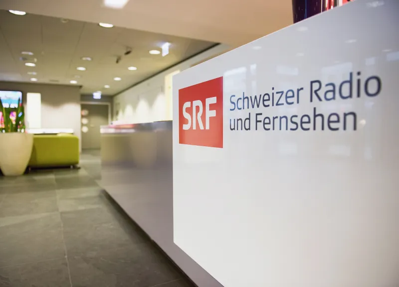 Empfang-SRF (Foto: SRF) Empfang-SRF (Foto: SRF)