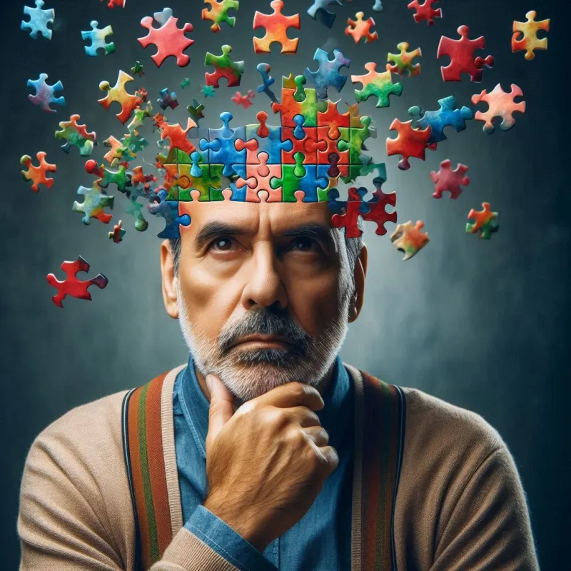 Vergesslichkeit (Foto: KI durch Peter Lissa) Vergesslichkeit (Foto: KI durch Peter Lissa)